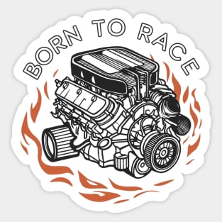 Born to Race, Racing Sticker